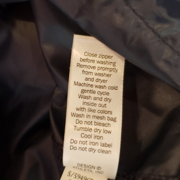 ATHLETA Navy Blue City Slicker Vest Jacket sz XXS - Picture 10 of 13